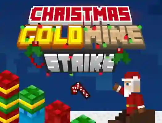 Leikur Gold Mine Strike Christmas á netinu