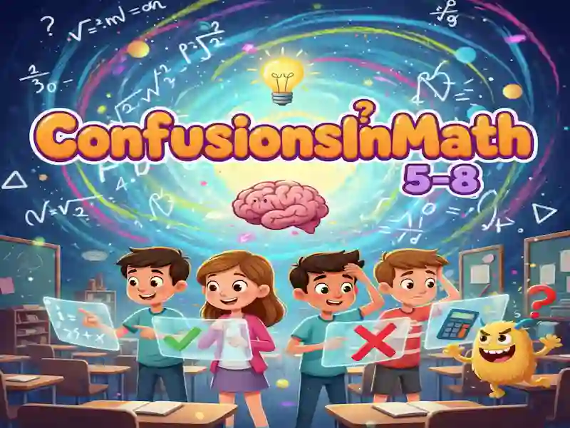 Leikur ConfusionsInMath 5-8 á netinu