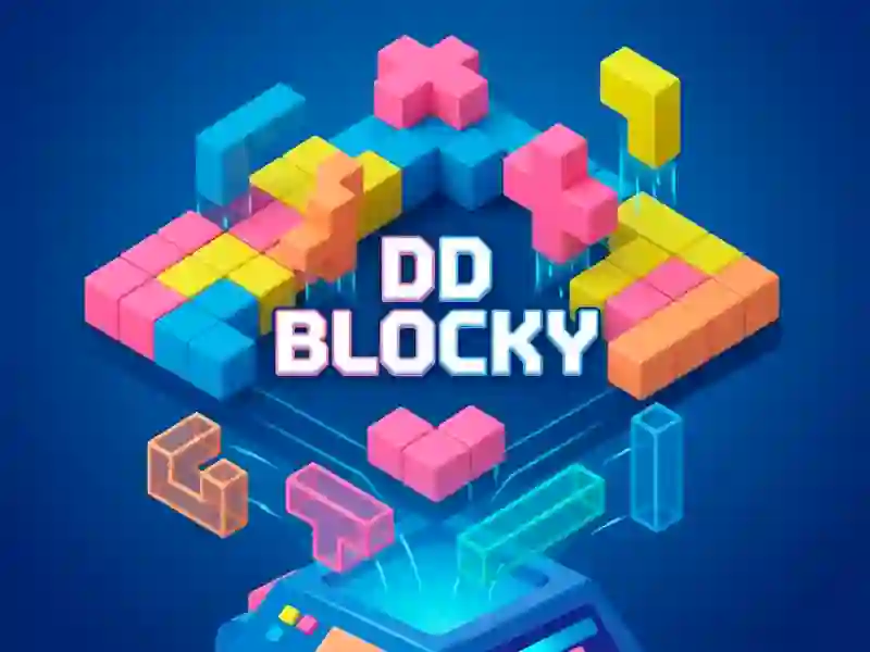 Leikur Dd Blocky á netinu