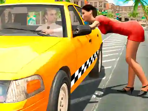 Leikur Crazy Taxi Simulator á netinu