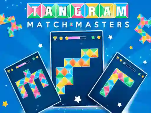 Leikur Tangram Match Masters á netinu