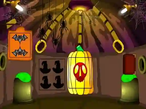 Leikur Halloween Village Escape á netinu