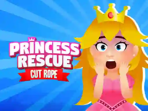 Leikur Princess Rescue Cut Rope á netinu