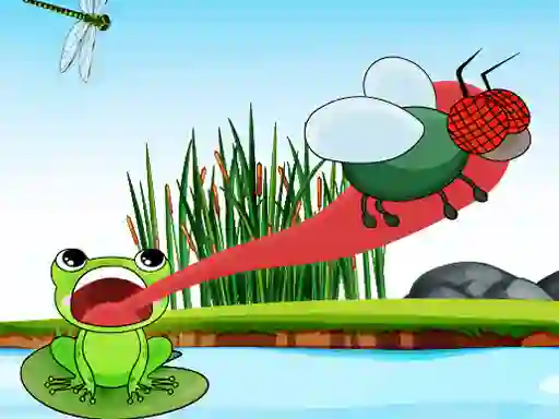 Leikur Hungry Frog á netinu