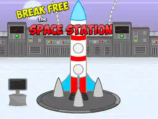 Leikur Break Free Space Station á netinu
