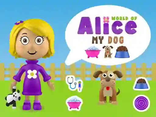 Leikur World of Alice My Dog á netinu