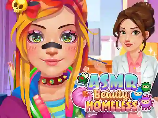 Leikur ASMR Beauty Homeless á netinu