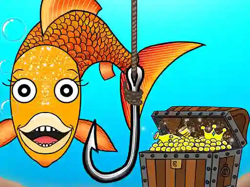 Leikur Fishing For Gold á netinu