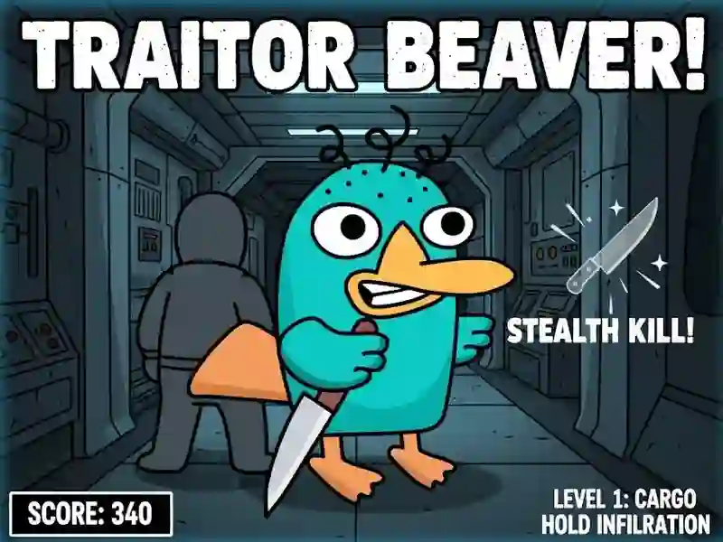 Leikur Traitor Beaver! á netinu