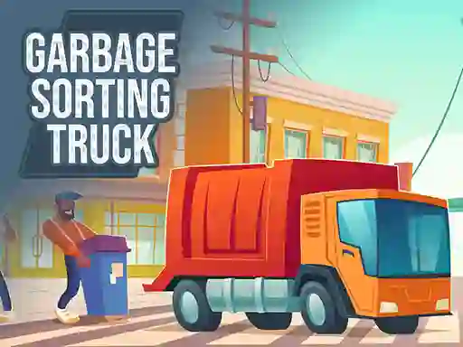 Leikur Garbage Sorting Truck á netinu