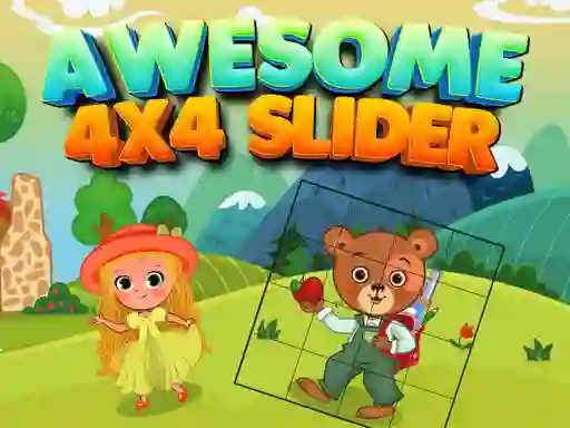 Leikur Awesome 4x4 Slider á netinu