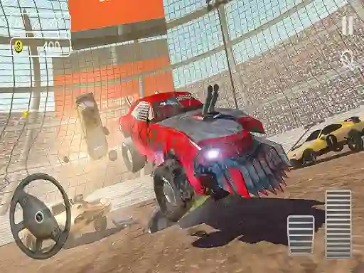 Leikur Derby Car Racing Stunt á netinu
