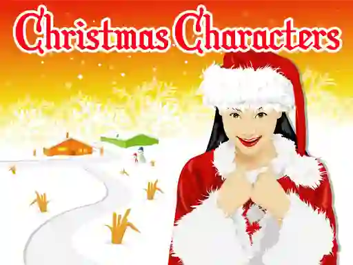 Leikur Christmas Characters á netinu
