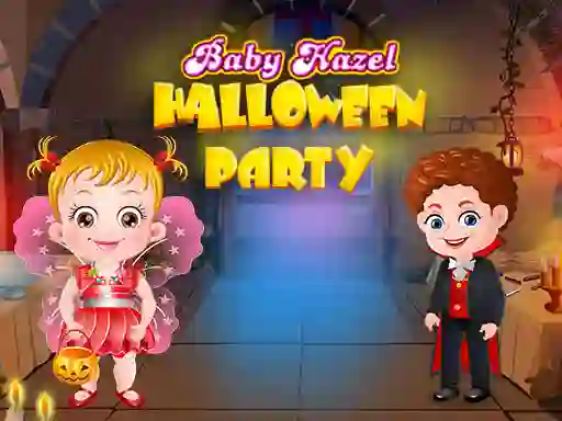 Leikur Baby Hazel Halloween Party á netinu