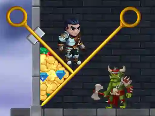 Leikur Help The Hero á netinu