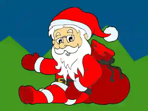 Leikur Santa Claus Coloring Book á netinu