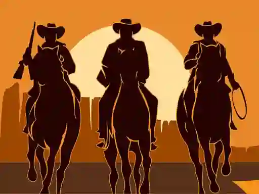Leikur Cowboy Hidden Stars á netinu