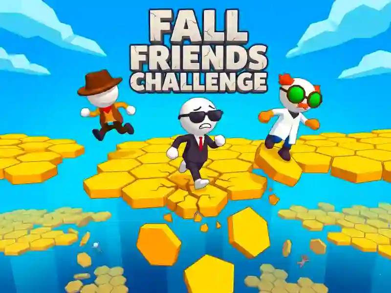 Leikur Fall Friends Challenge á netinu