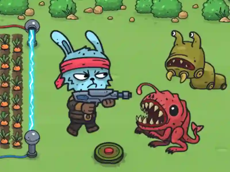 Leikur Farm Defense á netinu