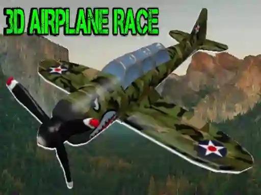 Leikur 3D Airplane Race á netinu