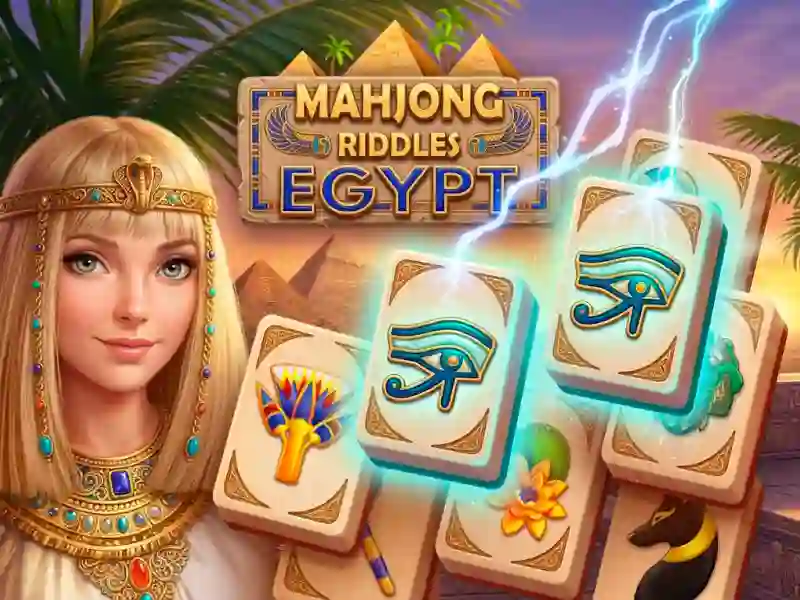 Leikur Mahjong Riddles: Egypt á netinu