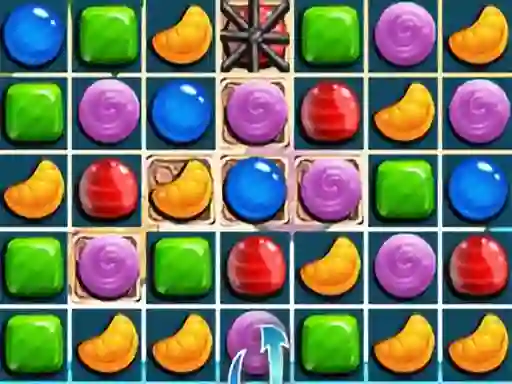 Leikur Sweet Candy Match 3 á netinu