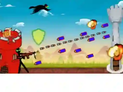 Leikur Castle Blaster 2D! á netinu