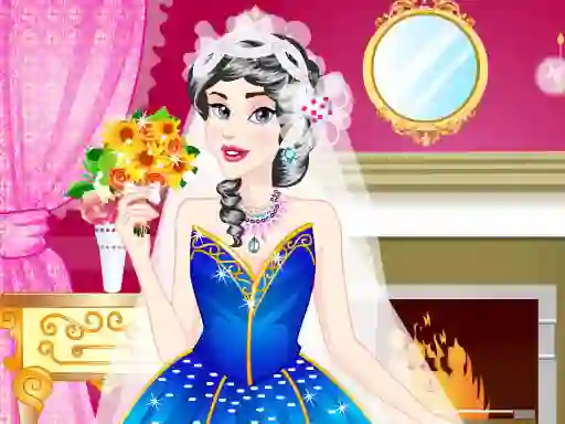 Leikur Sleeping Princess Wedding Dress up á netinu