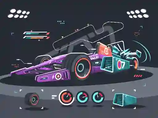 Leikur Powerful Cars Memory á netinu