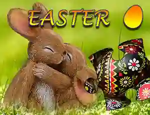 Leikur Jigsaw Puzzle: Easter á netinu