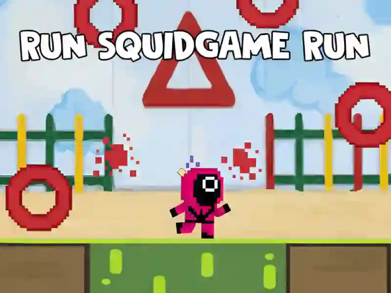 Leikur Run Squidgame Run á netinu