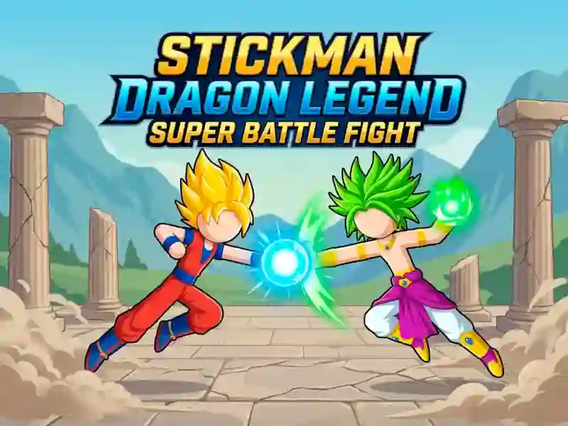 Leikur Stickman Dragon Legend Super Battle Fight á netinu