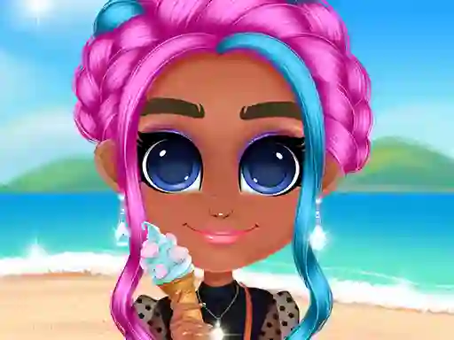 Leikur BFF Summer Vibes á netinu