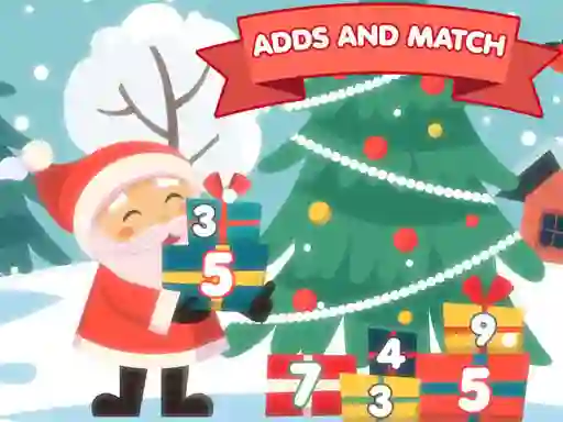 Leikur Adds And Match Christmas á netinu