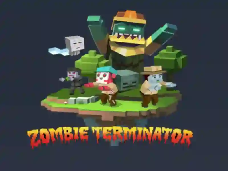 Leikur Zombie Terminator á netinu