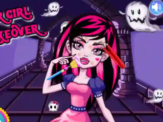 Leikur Monster Girl Real Makeover á netinu