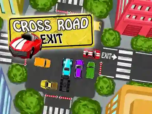 Leikur Cross Road Exit á netinu