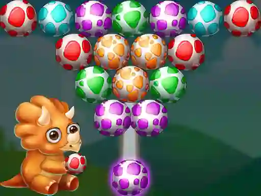 Leikur Dino Egg Shooter á netinu