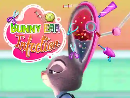 Leikur Bunny Ear Infection á netinu