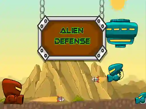 Leikur Alien Defense á netinu
