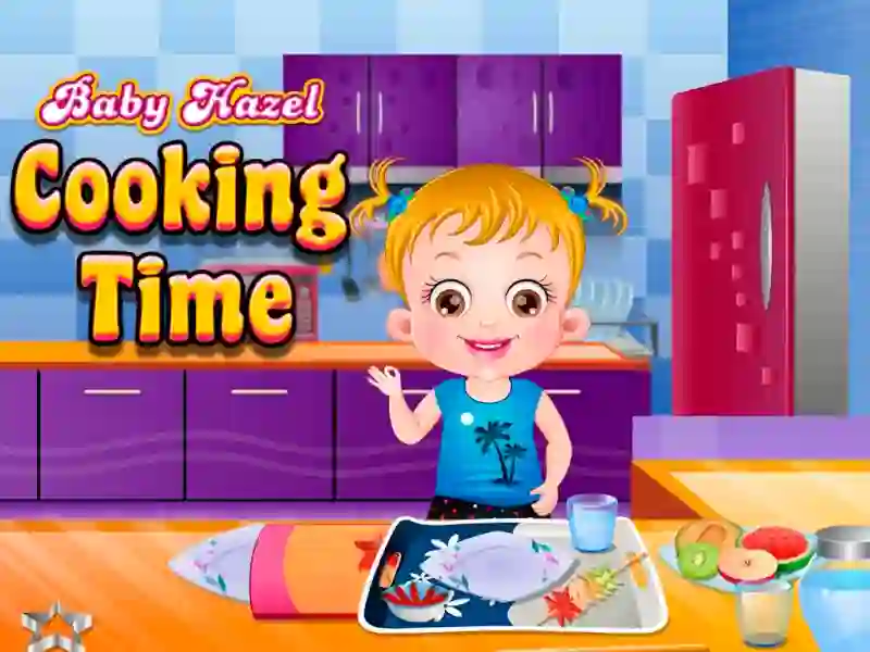 Leikur Baby Hazel Cooking Time á netinu