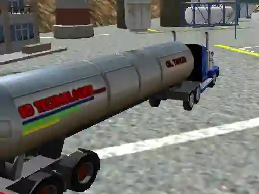 Leikur Oil Tanker Truck Drive á netinu