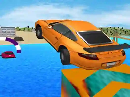 Leikur Water Surfing Car á netinu