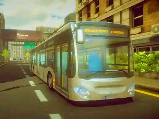 Leikur Town Bus Driver á netinu