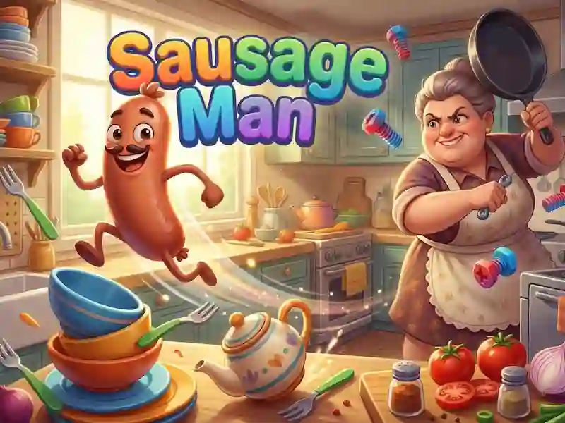 Leikur Sausage Man á netinu
