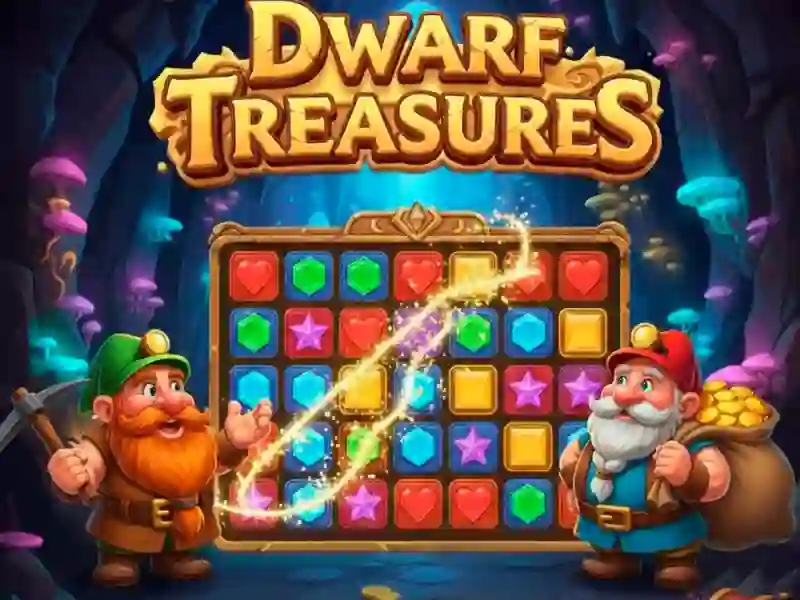 Leikur Dwarven Treasures á netinu