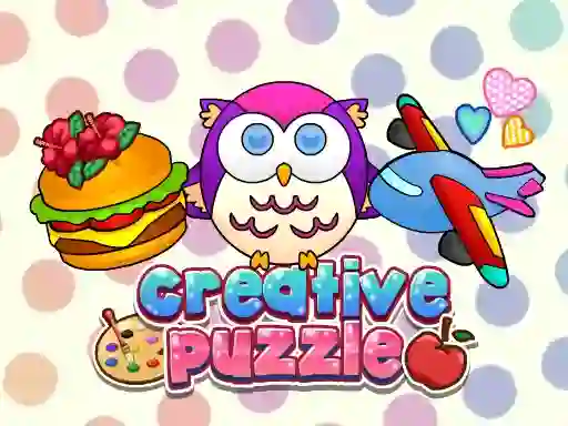 Leikur Puzzle & Coloring For Kids á netinu