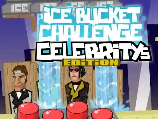 Leikur Ice bucket challenge celebrity edition á netinu