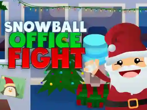 Leikur Snowball Office Fight á netinu
