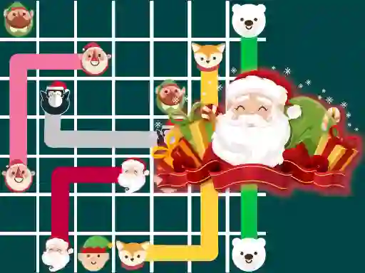 Leikur Connect The Christmas á netinu